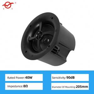 Haut-parleur 40Mm 8Ohm Crossover Blue Tooth Grille White <span class=keywords><strong>Soundtrack</strong></span> in Celling Full Range Musical Set 3 Inch Wall 4 Fullrange - Product Image 4