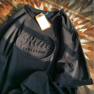 À la mode en relief Logo t-shirts impression coton personnalisé t-shirts hommes 3d personnalisé lourd haute qualité décontracté en relief coton t-shirts - Product Image 5