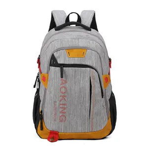 Aoking Factory Price Backpack Custom Logo School Backpack Casual Sport Outdoor Backpack Durable Waterproof Mochila De Viaje