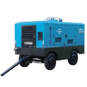 Low Consumption High Efficiency LGCY18/17 260HP Diesel Portable Screw Air Compressors Multi-stage Filtration