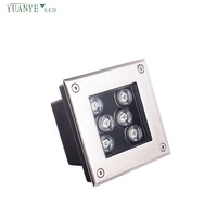 La place imperméable extérieure LED sous terre allume 4W à 36W RVB le TDC pour des escaliers de paysages de jardins IP67 évalué