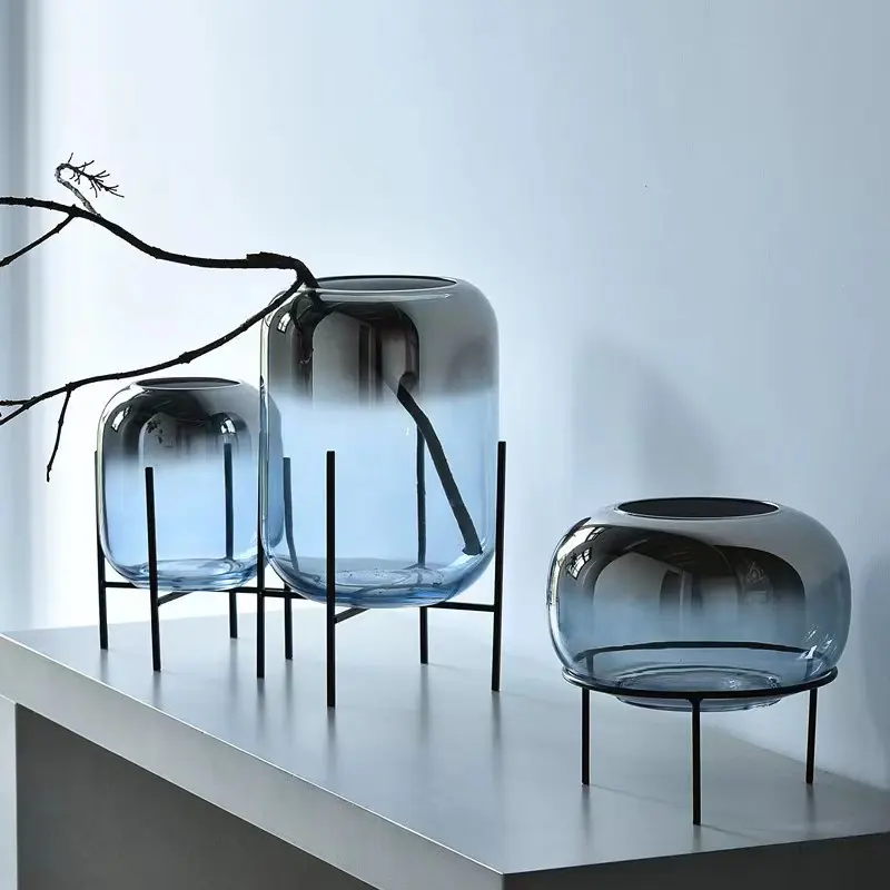 Modern Wedding Glass Vases for Home Decor Centerpiece