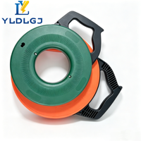 Tire-fil hybride industriel YILI de 50 pieds à haute visibilité, triple brin, pour l'installation professionnelle de câblages résidentiels et FTTH