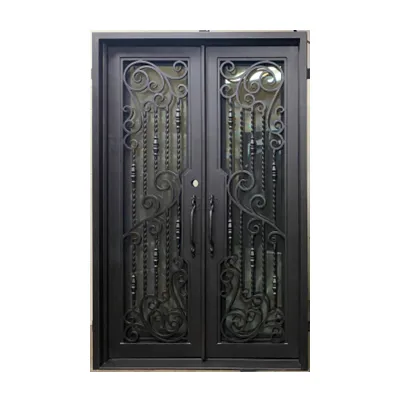 Suporte personalização fechadura de porta de ferro, janela de ferro e porta grills ferro forjado portas tempestade
