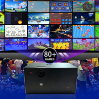 Projecteur interactif mobile tout-en-un Ultra-HD 4K pour sol/mur, une solution de projection murale interactive intégrée pour les enfants