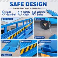Rampe de chargement pour chariot élévateur, pont de plateforme pour conteneurs, rampe mobile pour fermes, nouvelle option pliable ou non pliable