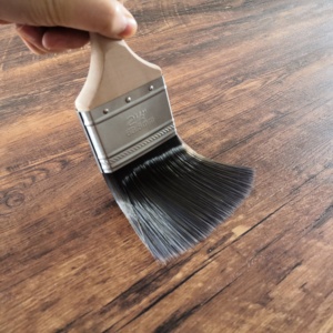 Pinceau pour peinture à Filaments, <span class=keywords><strong>brosse</strong></span> avec manche en bois, outils <span class=keywords><strong>de</strong></span> peinture à l'huile décorative - Product Image 5
