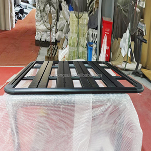 Accessoires tout-terrain 4x4, kit de plateforme de toit avec support de style Backbone, barre de toit en aluminium pour BYD Shark 6 - Product Image 1
