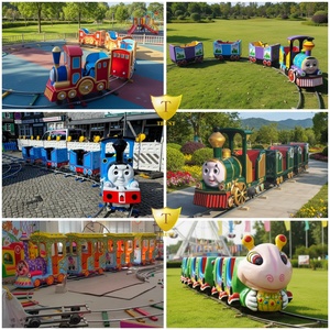 รถไฟฟ้าสำหรับสวนสนุก ผลิตจากโรงงาน ปลอดภัย ทนทาน ใช้กับรางรถไฟ เป็นที่นิยมในตลาดสวนสนุกระดับโลก - Product Image 4