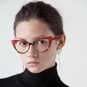 Lunettes anti-lumière bleue œil de chat 87290, monture TR90, lunettes pour femmes avec fonction de protection contre les radiations - Product Image 4