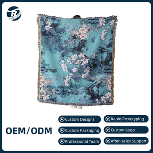 <span class=keywords><strong>Manta</strong></span> Tejida <span class=keywords><strong>Personalizada</strong></span> al por Mayor DaiRui, <span class=keywords><strong>Manta</strong></span> Jacquard de Algodón Puro de Fábrica para Proyectos de Artistas y Diseñadores, Alta Calidad - Product Image 1