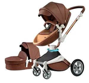 Poussette 3 en 1 rotatif à 360 degrés pour maman, poussette pour bébé, nouveau, tendance