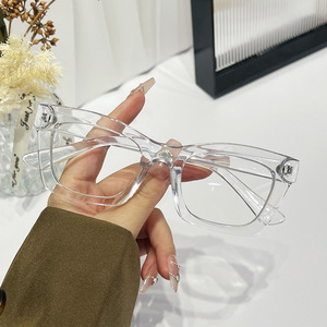 Nuevo <span class=keywords><strong>marco</strong></span> óptico de estilo Retro TR90 gafas de bloqueo de luz azul ojo de gato gafas de luz azul río óptico - Product Image 4