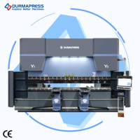Prensa Plegadora CNC de 310 Toneladas y 4000 mm para la Industria 4.0 con Seguidor de Plegado de 8+1 Ejes para Acero Inoxidable, Acero al Carbono y Aluminio