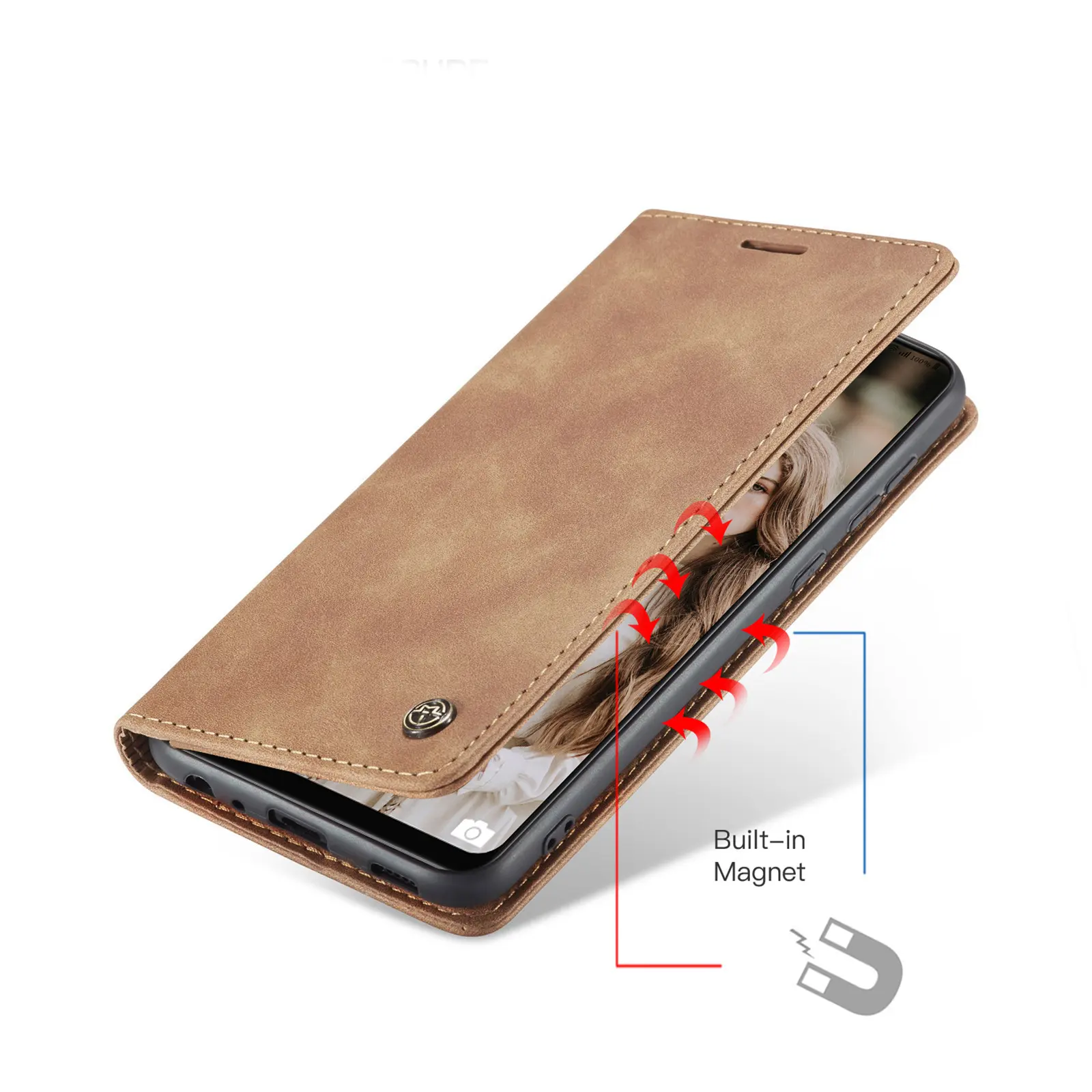 Giá Tốt Da Lật Bìa Wallet Trường Hợp Điện Thoại Đối Với Samsung M80s M60s M51 M31 M20 M10 A24 A54 A34 A14 A73 A53 A33 5G