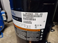 Compresseur à spirale de réfrigération Copeland ZR125KCE-TFD-950 ZR125KCE-TFD-550 ZR125KCE-TFD-455 ZR125KCE-TFD-52E 10HP ZR125