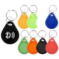 Tarjeta de Acceso RFID ABS TK4100 de 125kHz con Número de Serie UID Impreso, Mini Etiqueta NFC Impermeable para Control de Acceso, Membresía, Pagos en Hoteles, 1k