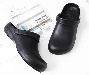 Китайские тапочки унисекс Нескользящие водонепроницаемые маслостойкие кухонные туфли для шеф-повара