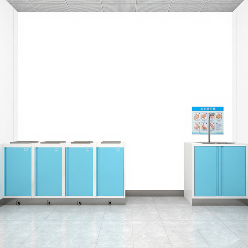 Customized Stainless Steel Storage Cabinet Modern