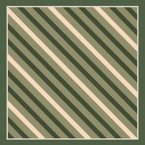 Écharpe en polyester à rayures diagonales minimalistes 70*70cm, carrée, pour femmes, pour le bureau, tous les jours, à porter avec tout - Product Image 2