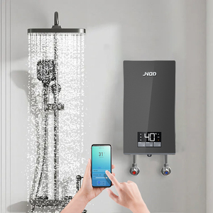 <span class=keywords><strong>Calentador</strong></span> de Agua Eléctrico Instantáneo Sin Tanque de 220V 3.5kW-7kW Inteligente con Wifi para Ducha de Baño - Product Image 1