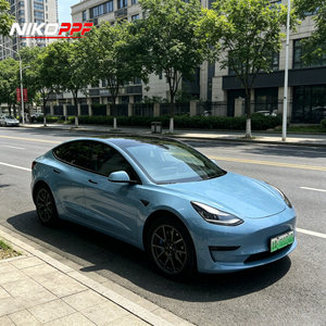 NIKO Film High quality China Manufacturer TPU Porcelain Blue <b>Colour</b> Ppf Film Tpu Color Ppf car Wrap Vinyl - Product Image 1