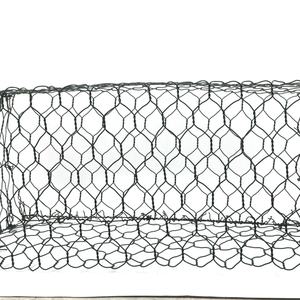 Foro di 80x10mm zincato <span class=keywords><strong>rete</strong></span> <span class=keywords><strong>metallica</strong></span> di ferro gabbione gabbia di pietra scatola esagonale <span class=keywords><strong>rete</strong></span> <span class=keywords><strong>metallica</strong></span> con tecnica tessuta - Product Image 4