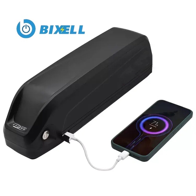 Bixell Lithium Ion 36V/48V/52V 10-16Ah Electric Bicycle Battery Pack with 18650/21700 Cells 1000 Cycles for E-Bike