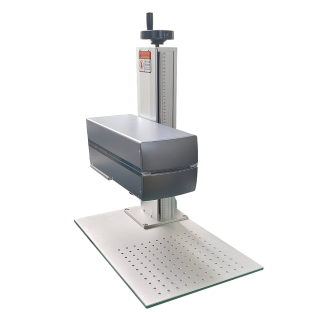 30w Desktop Mini Smart All-in-one Fiber Engraving Machine Laser Marking  Laser Engraver  Machine for Dog Tag Bird Tag