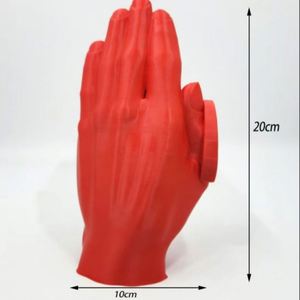 Wholesale Cross Border 3D Printing Portable Creative and Trendy New Palm Sized Sun <b>Hat</b> Palm Sunshade <b>Hat</b> - Product Image 4