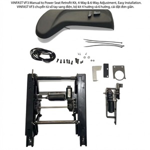 ชุดอัพเกรดเบาะนั่ง 3 ที่นั่งคุณภาพสูงสำหรับ VinFast VF พร้อมระบบ G-sensing, เบาะ<span class=keywords><strong>ป</strong></span>รับไฟฟ้าแบบปรับเอง, ระบบเข้า-ออกด้วยปุ่มเดียว - Product Image 3