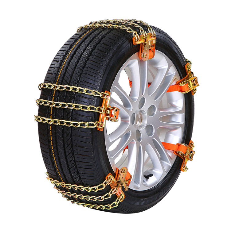 Аварийная резиновая нескользящая цепь для колес, легко устанавливаемая цепь для защиты автомобильных шин, автоматическое затягивание