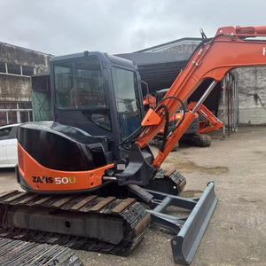 Excavadora Usada en Venta, Hitachi ZX50U de 5 Toneladas, Motor Original, Excavadora de Segunda Mano, Mini Excavadora Usada con EPA - Product Image 1