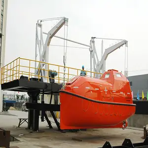 CCS / ABS / BV/RS批准SOLAS全封闭救生艇，适用于15-150人