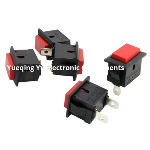 Kcd 0.05kg thuyền loại tự đặt lại nút nhấn chuyển đổi 15*21 Mét 1NO kết hợp nhựa cấu trúc điện tử không có khóa - Product Image 2