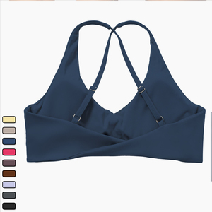 8863 Vente en gros Soutien-gorge de sport pour femmes, respirant, pour la course, le fitness, le yoga, la <span class=keywords><strong>gym</strong></span>, à bretelles croisées, dos <span class=keywords><strong>ouvert</strong></span> - Product Image 4
