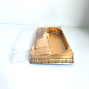 JY-D3021Rectangular cell Can place chocolate pudding swiss roll cake box plastic container plastic packaging boxes