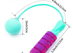 KSY – corde à sauter réglable 2 en 1, <span class=keywords><strong>sans</strong></span> corde à sauter, corde à sauter pondérée personnalisée, meilleure vente - Product Image 5