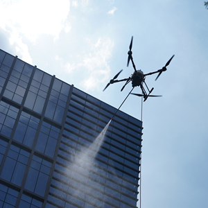 JIUSI D15R Building Clean <b>Dron</b> Cleaning <b>Dron</b> for House Roof Facade Glass Solar Panel Cleaning and Flight Height up to 120m - Product Image 4