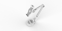Tablette pliable réglable support de téléphone portable en métal de haute qualité, prix d'usine, téléphone portable OEM ODM
