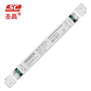 Sıcak satış PF>0.96 titreşimsiz triyak kısılabilir 12v 24v 30w 36W 60W 100W 150W led trafo için LED sürücü