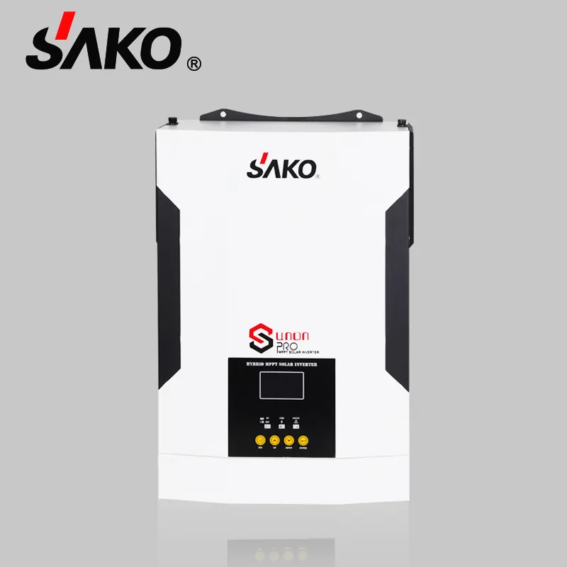 SAKO SUNON PRO 5.5KW 48v 220V DC to AC 5kva 5000VA Новый Популярный высокочастотный автономный инвертор, гибридный солнечный инвертор