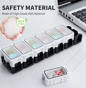 ที่ตัดยาแบบพกพาขนาดกะทัดรัดพร้อมกล่องยา  ปรับแต่งโลโก้ได้ - Product Image 1