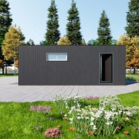 Maison conteneur modulaire préfabriquée en panneaux sandwich standard à assemblage facile, avec structure en acier, démontable et en kit plat, pour garage et stockage