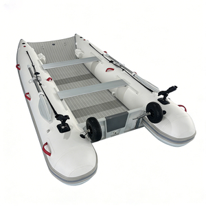 เรือคาตามารันเป่าลม REACHSEA CAT380 ขนาด 380 ซม. สี<span class=keywords><strong>ขาว</strong></span> ด้ามจับสีแดง พร้อมพื้นรองลม ล้อขนาดใหญ่ และที่วางคันเบ็ด - Product Image 6