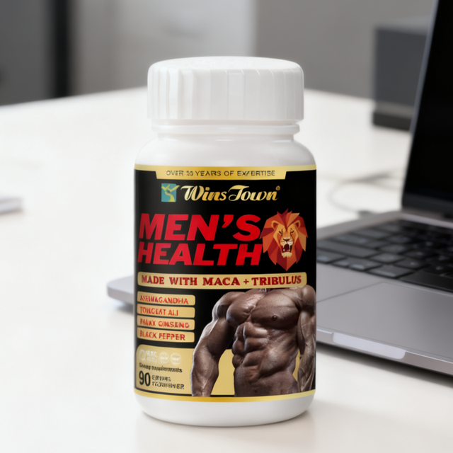 Men Health Capsules Natural Male Vitality Energy Stamina Hormonal Balance Prostate and Immune Support Supplements