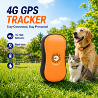Rastreador GPS Inteligente para Mascotas, Portátil, Resistente al Agua, con Seguimiento en Tiempo Real y Registro de Actividad para Perros y Gatos, Compatible con PC y 4G