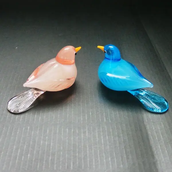結婚式の装飾置物ギフトガラス愛の鳥