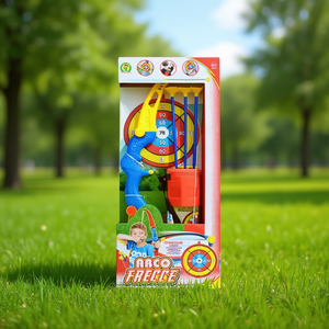 Ensemble arc et flèches Arco Freccie avec cible 65 cm, jouet d'extérieur pour enfants - Product Image 2