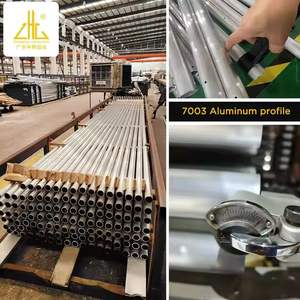 Profili in Alluminio OEM Coreani Serie 6000 6061 6082 T6 per Telai Industriali e Strutture di Macchinari - Product Image 4